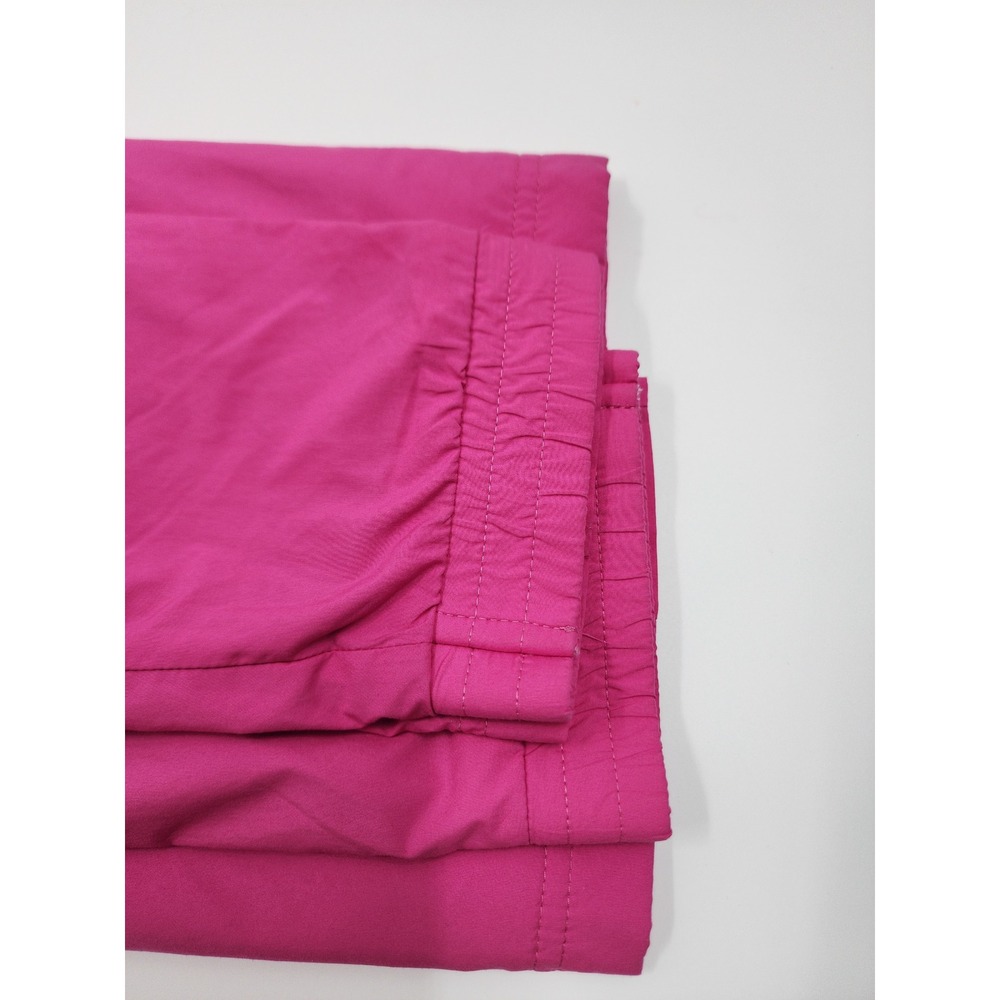 Adidas Womens Pink Full Zip Windbreaker Jacket Mesh Lined Lightweight Large - Picture 11 of 13